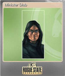 Series 1 - Card 6 of 14 - Minister Diab