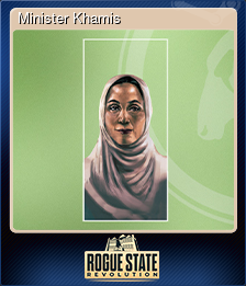 Series 1 - Card 8 of 14 - Minister Khamis