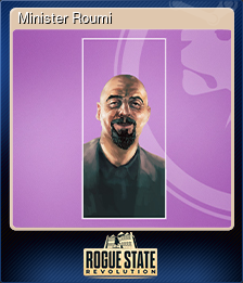 Series 1 - Card 11 of 14 - Minister Roumi