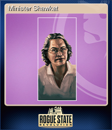 Series 1 - Card 12 of 14 - Minister Shawkat