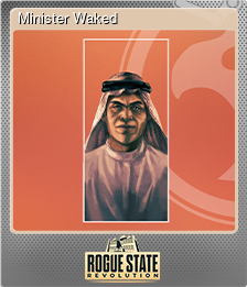 Series 1 - Card 14 of 14 - Minister Waked