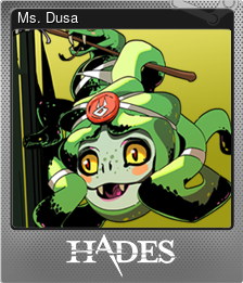 Series 1 - Card 3 of 10 - Ms. Dusa