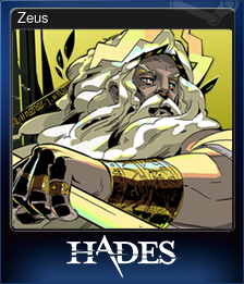 Series 1 - Card 10 of 10 - Zeus