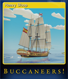 Series 1 - Card 2 of 6 - Heavy Sloop