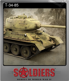 Series 1 - Card 6 of 7 - T-34-85