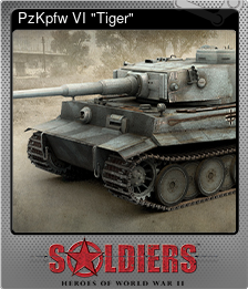 Series 1 - Card 7 of 7 - PzKpfw VI "Tiger"