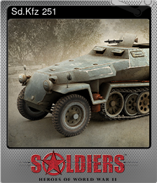 Series 1 - Card 4 of 7 - Sd.Kfz 251