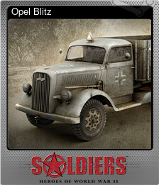 Series 1 - Card 2 of 7 - Opel Blitz