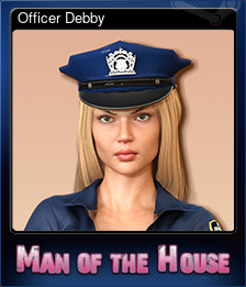 Series 1 - Card 6 of 10 - Officer Debby