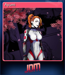 Series 1 - Card 5 of 8 - Ayumi