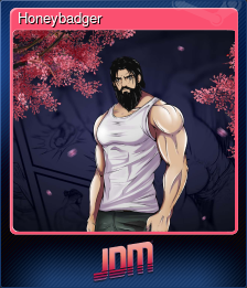 Series 1 - Card 2 of 8 - Honeybadger