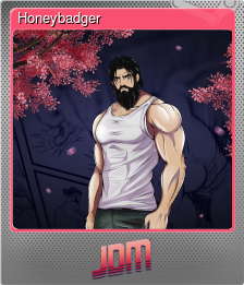 Series 1 - Card 2 of 8 - Honeybadger