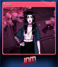 Series 1 - Card 3 of 8 - Kaori