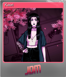 Series 1 - Card 3 of 8 - Kaori