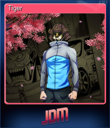 Series 1 - Card 6 of 8 - Tiger