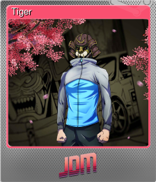 Series 1 - Card 6 of 8 - Tiger
