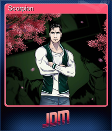 Series 1 - Card 8 of 8 - Scorpion