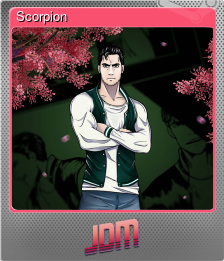 Series 1 - Card 8 of 8 - Scorpion