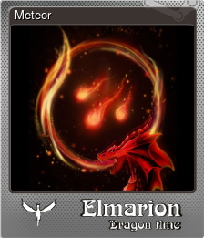 Series 1 - Card 3 of 9 - Meteor