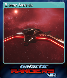 Series 1 - Card 7 of 8 - Enemy Starship