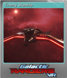 Series 1 - Card 7 of 8 - Enemy Starship