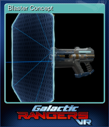 Series 1 - Card 8 of 8 - Blaster Concept