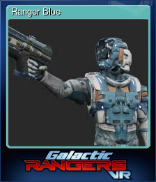 Series 1 - Card 2 of 8 - Ranger Blue