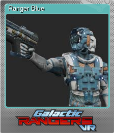 Series 1 - Card 2 of 8 - Ranger Blue