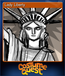 Series 1 - Card 4 of 9 - Lady Liberty