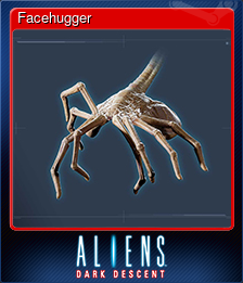 Series 1 - Card 1 of 6 - Facehugger