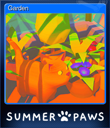 Series 1 - Card 5 of 5 - Garden