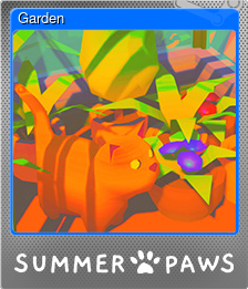 Series 1 - Card 5 of 5 - Garden