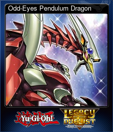 Series 1 - Card 5 of 6 - Odd-Eyes Pendulum Dragon