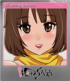 Series 1 - Card 6 of 8 - Blushing Sakura