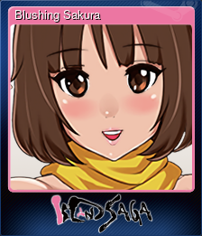 Series 1 - Card 6 of 8 - Blushing Sakura