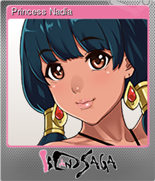 Series 1 - Card 3 of 8 - Princess Nadia