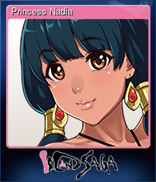 Series 1 - Card 3 of 8 - Princess Nadia