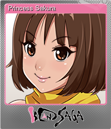 Series 1 - Card 5 of 8 - Princess Sakura
