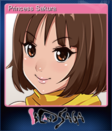 Series 1 - Card 5 of 8 - Princess Sakura