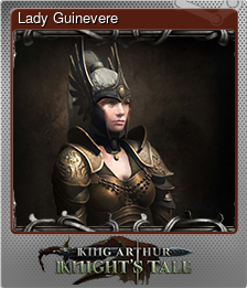 Series 1 - Card 2 of 6 - Lady Guinevere