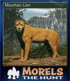 Series 1 - Card 14 of 15 - Mountain Lion