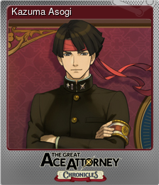 Series 1 - Card 3 of 8 - Kazuma Asogi