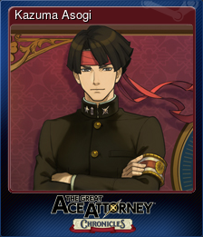 Series 1 - Card 3 of 8 - Kazuma Asogi