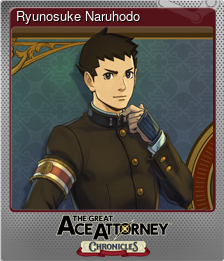 Series 1 - Card 1 of 8 - Ryunosuke Naruhodo