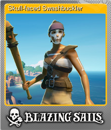 Series 1 - Card 1 of 5 - Skull-faced Swashbuckler