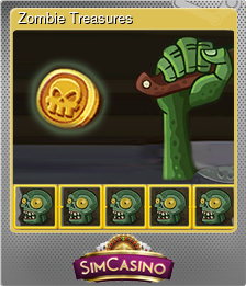 Series 1 - Card 3 of 5 - Zombie Treasures
