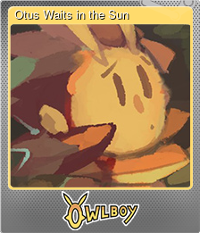 Series 1 - Card 2 of 9 - Otus Waits in the Sun