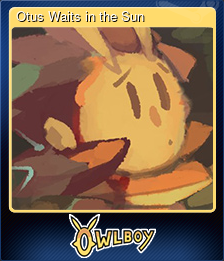 Series 1 - Card 2 of 9 - Otus Waits in the Sun