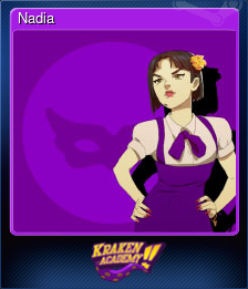 Series 1 - Card 2 of 5 - Nadia