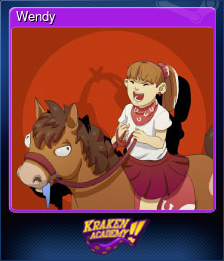 Series 1 - Card 5 of 5 - Wendy